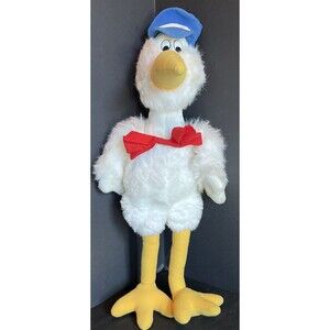 Vintage  Vlasic Foods Stork Bird 1989 Stuffed Plush 24” Plush  Animal Toy Trudy